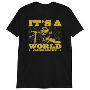 James Brown Its A Mans World Soul Funk Retro Music T-Shirt